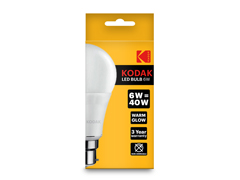 Kodak LED A60 E27 480lm Warm Glow 6W/40W izz